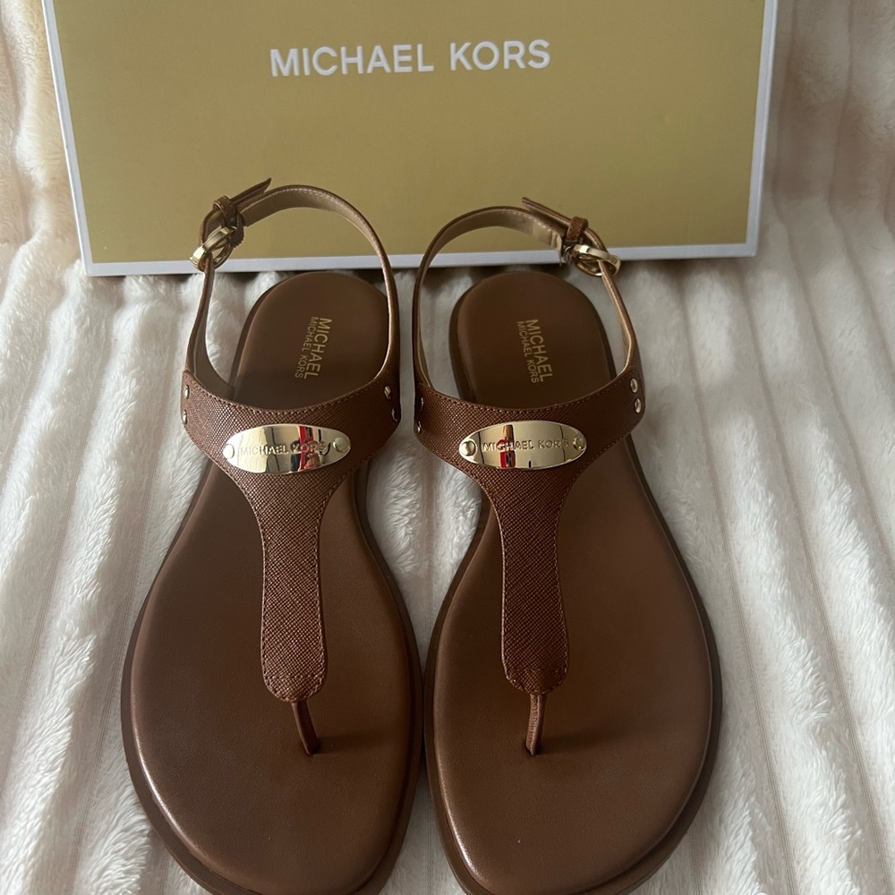 Michael Kors Brown Sandals